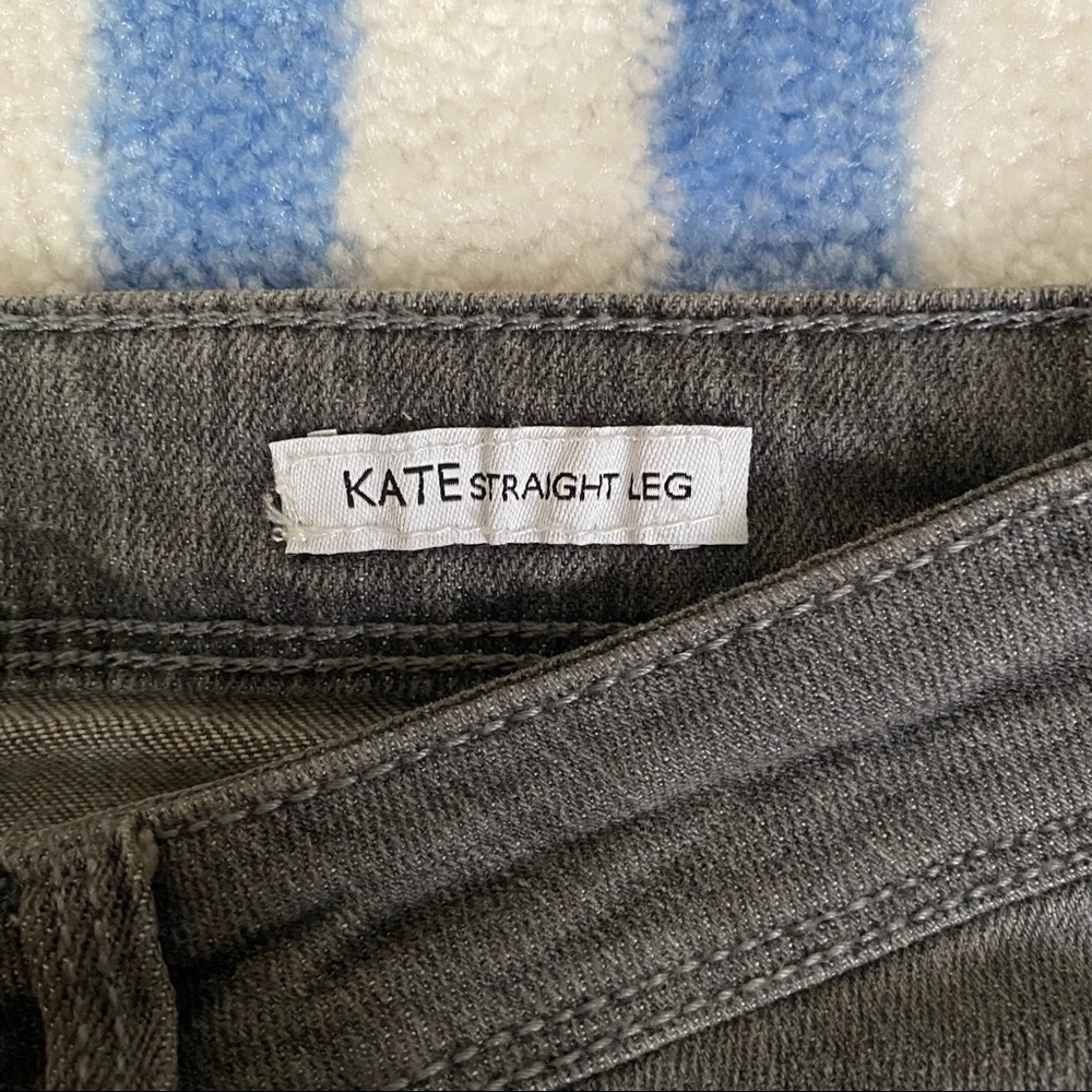 Black Daisy Black/Dark Gray Straight Leg Jeans - Picture 8 of 10